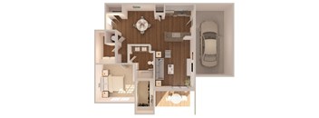 Harbor Cove Apartments Floor Plan