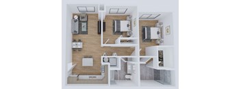 The Enclave at Canopy Park | Orlando, FL | 2 Bedroom Floor Plan