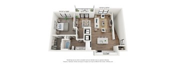 A3 Floorplan at The Residences at Enso, Jacksonville, FL