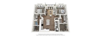 B1 Floorplan at The Residences at Enso, Jacksonville, 32224