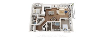 B5 Floor Plan at The Station at San Marco, Florida