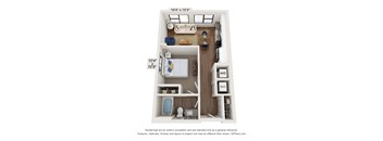 S1 Floor Plan at The Station at San Marco, Jacksonville, Florida