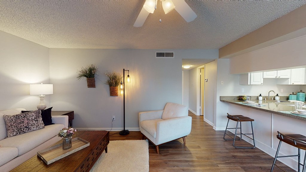 Townsgate Model Unit Living Room