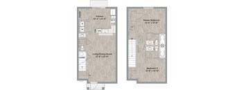 Ambar Key | 2 Bed 2.5 Bath 1128 sq. ft. | Florida City, FL