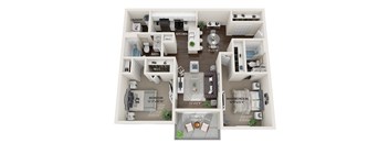 The Willow - 2 Bedroom 2 Bath | Aspire at Gateway | Pinellas Park, FL