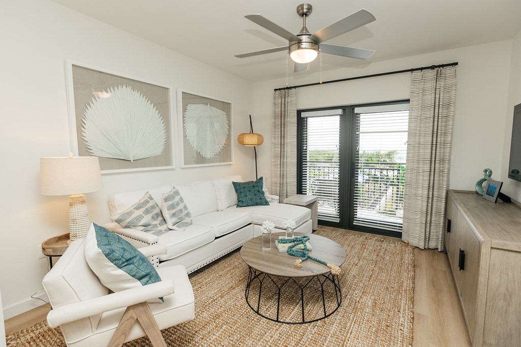 Wrecker's Cay | Key West | Model Living Room