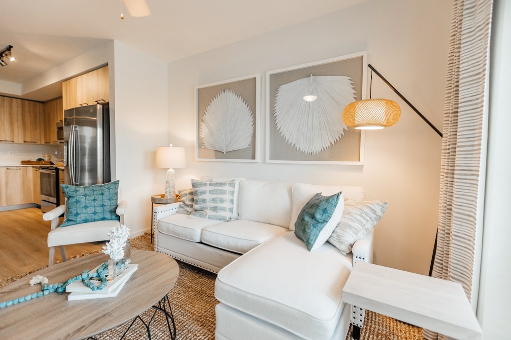 Wrecker's Cay | Key West | Model Living Room