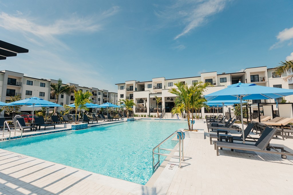 take a dip in our resort style swimming pool