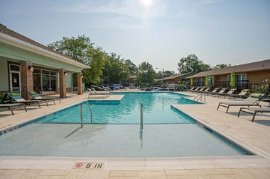 Fountains of Edenwood Pool with Lounge Seating