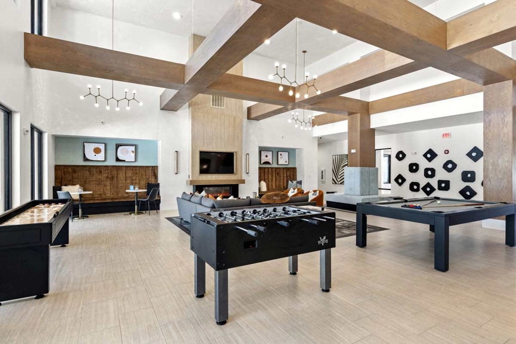 Longleaf at St. Johns Apartments | St. Johns, FL | Clubroom with Billiards