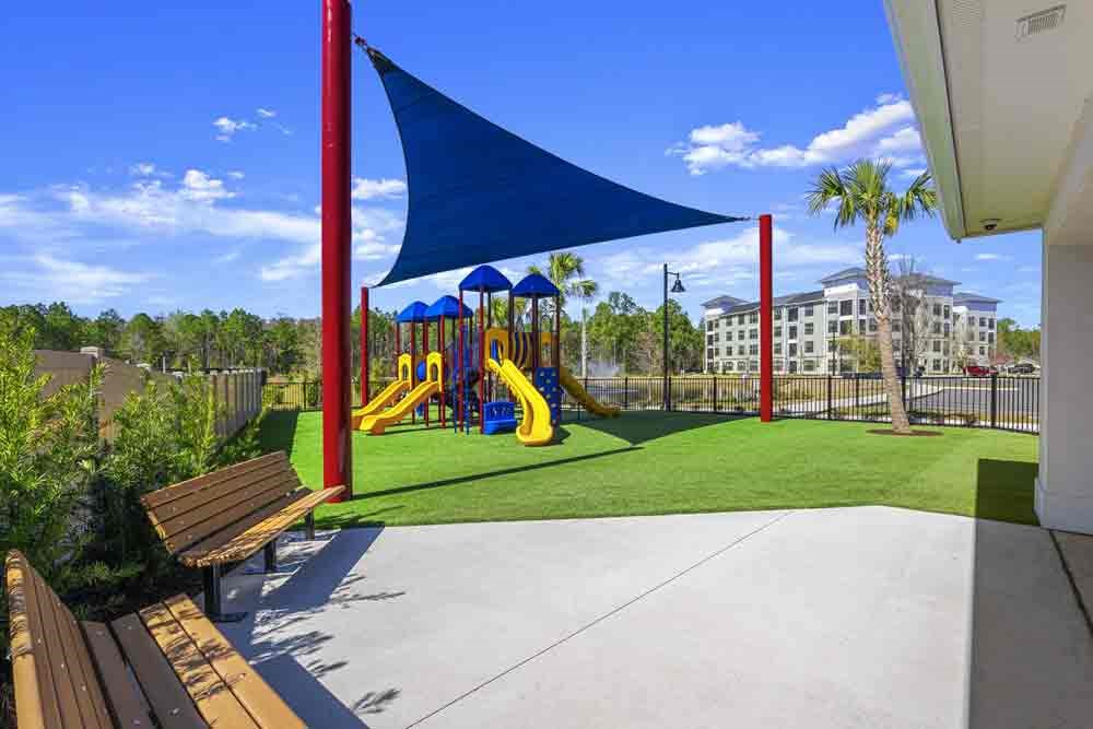 Playground at the Preserve at Ballantyne Commons, Charlotte, NC, offering fun for children