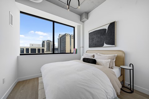 Bedroom with Bed at Richmond Square, London, Ontario