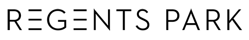 The image displays the text "REGENTS PARK" in a large, bold font.