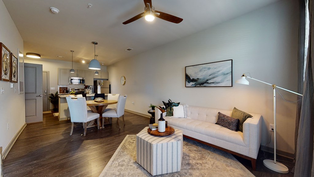 Living With Kitchen at The Address Galleria, North Carolina, 28105