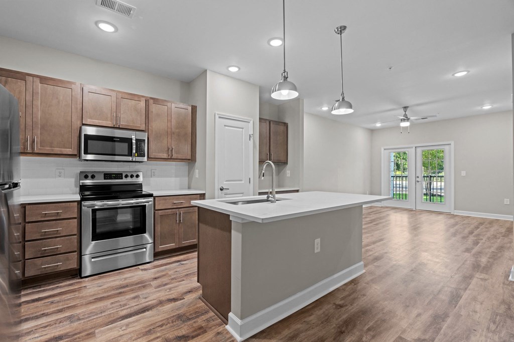 Spacious Kitchen at Greenbrier Woods, Greenville, NC