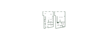 M-113 Floor Plan at Spinning Mill Lofts, North Carolina, 27520