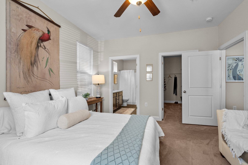 bedroom at The Arbors at East Village, Clayton, NC, 27527