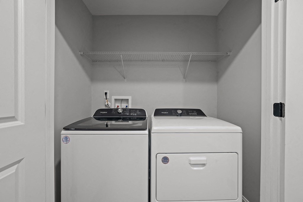 Laundry Closet at Regency Townes, Winterville, NC