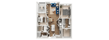 B3 Floor Plan at Address East End, North Carolina