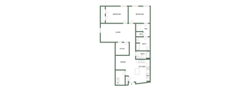 M-116 Floor Plan at Spinning Mill Lofts, Clayton, NC, 27520