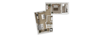 Swizzle Floor Plan at Adler Montford Park + Drexel Townes, Charlotte, NC