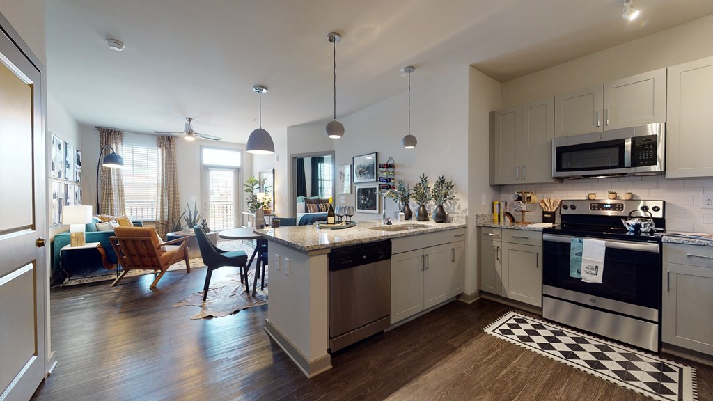 Fully Equipped Kitchen at The Address Galleria, Matthews, 28105
