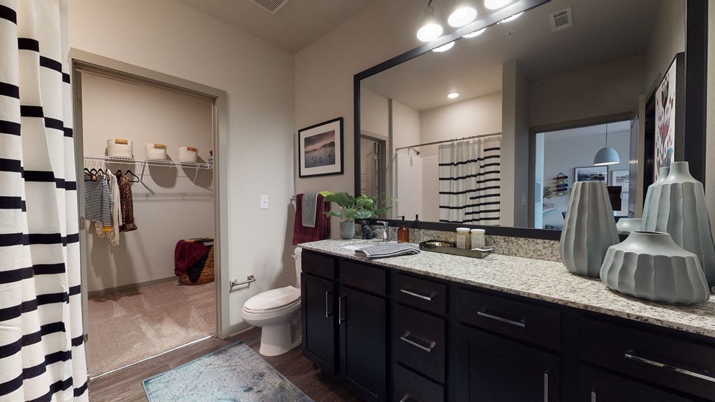 Luxurious Bathroom at The Address Galleria, Matthews, North Carolina