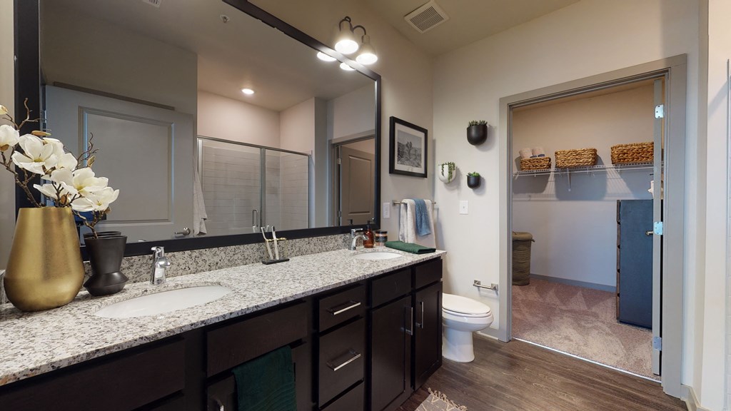 Bathroom at The Address Galleria, Matthews, NC