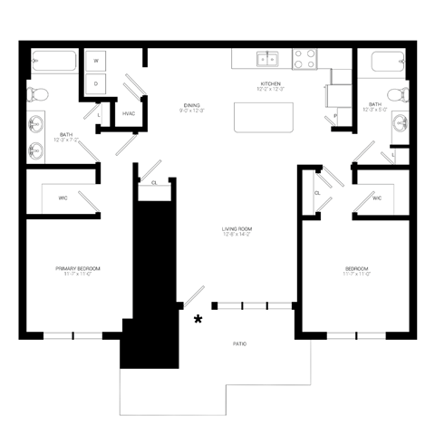 Retreat at Fremaux | Floor Plan