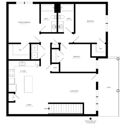 Retreat at River Chase | Three Bedroom