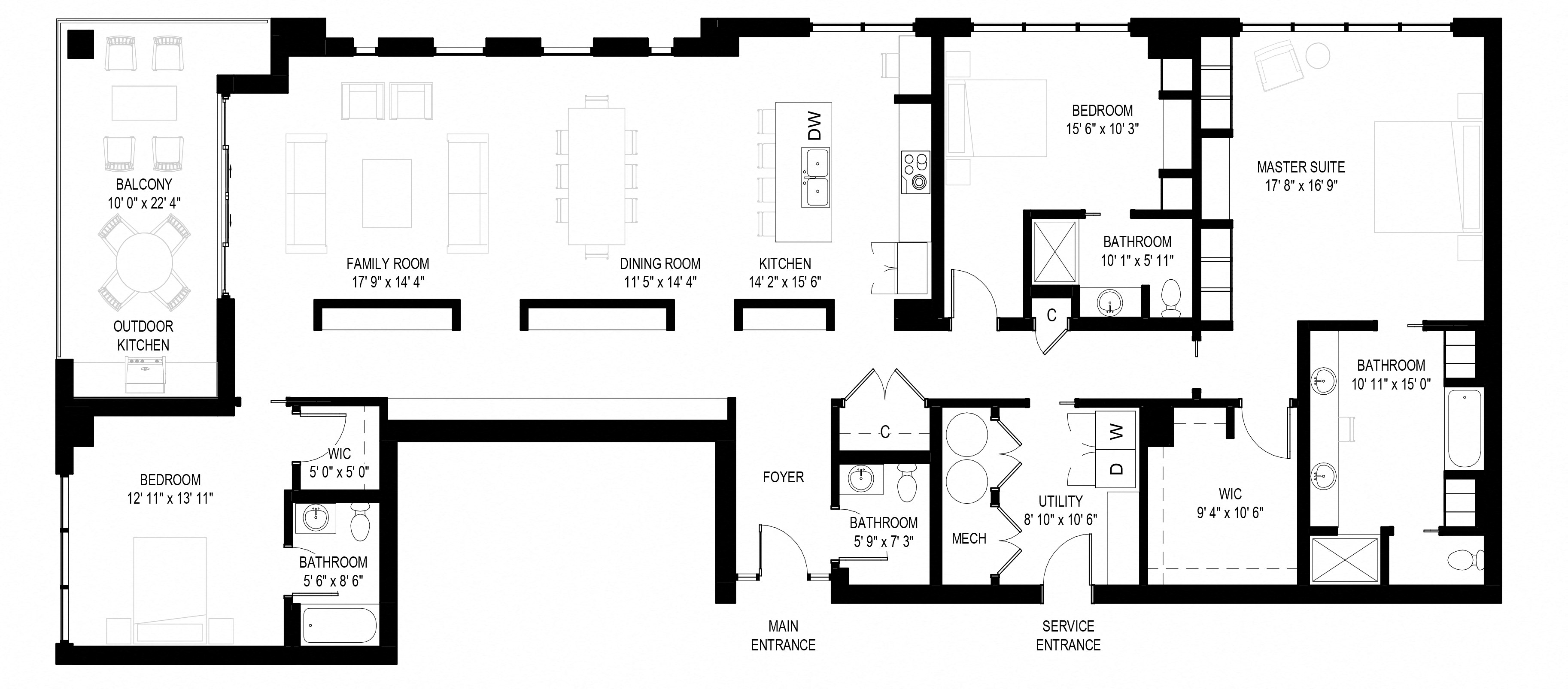 3750 Grand 1-3 Beds Apartment for Rent - Photo Gallery 24