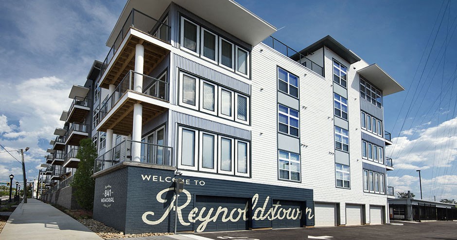 the building in which the apartment is located