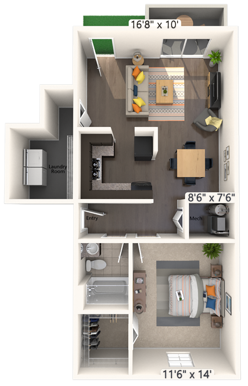 225 E Edgewood Dr 1-3 Beds Apartment for Rent - Photo Gallery 35