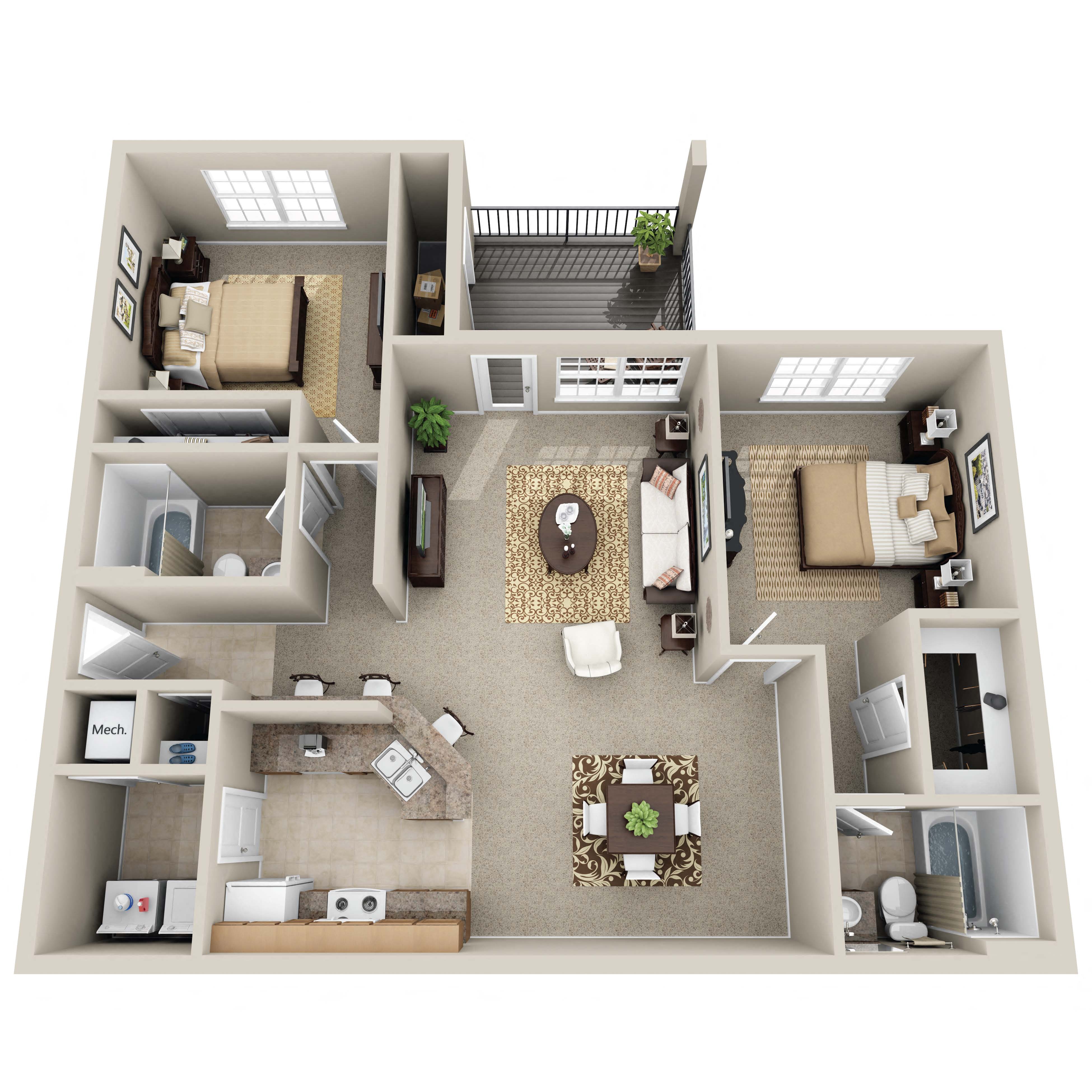 Two Bedroom