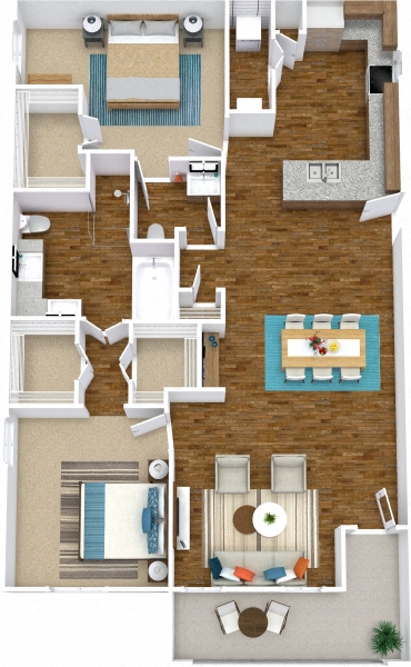 Bristol Place Apartments | Baton Rouge, LA