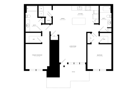 Retreat at River Chase | Two Bedroom