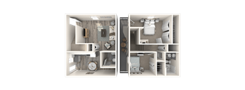 Parq on 5th Townhome Floor Plan