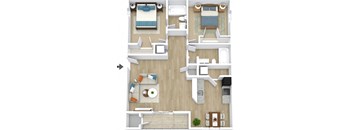 Traditional Two Bedroom