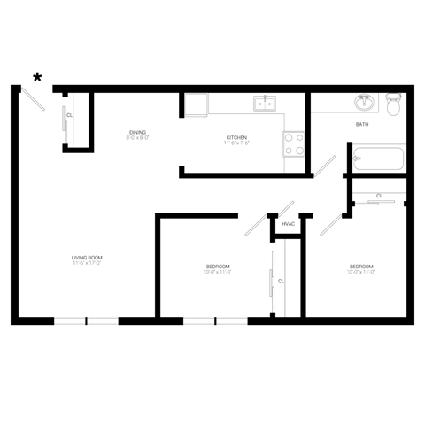 805 Baldwin Ave Studio-2 Beds Apartment for Rent - Photo Gallery 34