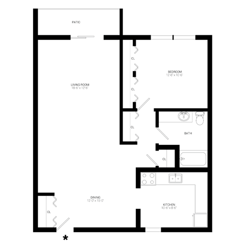 805 Baldwin Ave Studio-2 Beds Apartment for Rent - Photo Gallery 32