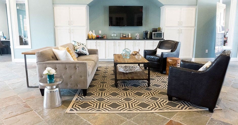 Hawthorne Ridge Living Room, Conroe, Texas
