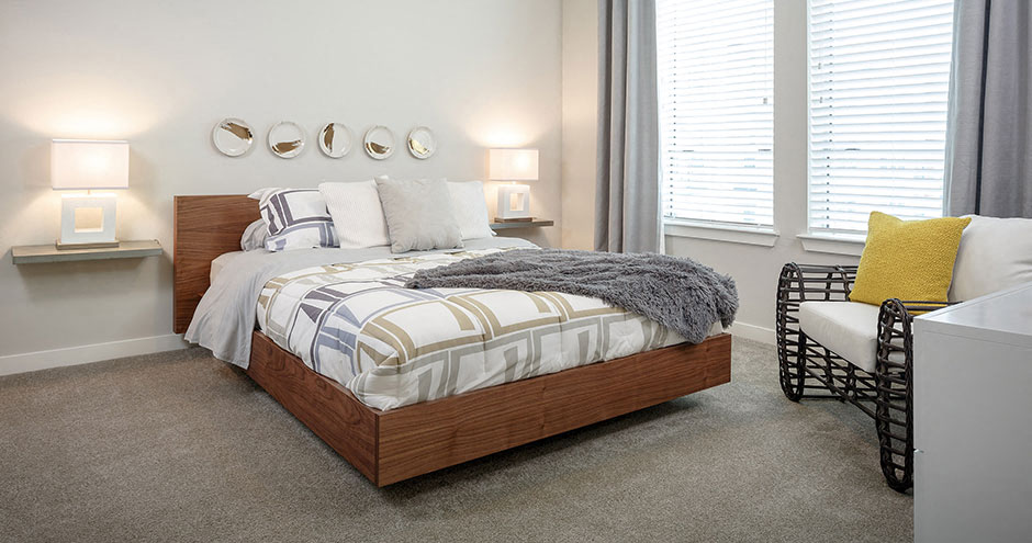 The Kennedy Apartments Bedroom, San Antonio, TX