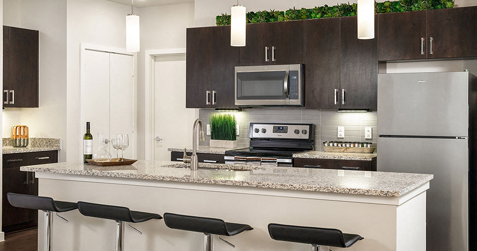 The Kennedy Apartments Kitchen, San Antonio, TX