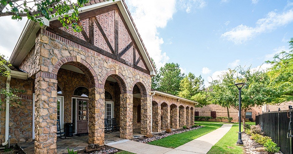 Hawthorne Ridge Living Room, Conroe, Texas