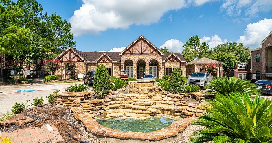 Hawthorne Ridge Living Room, Conroe, Texas