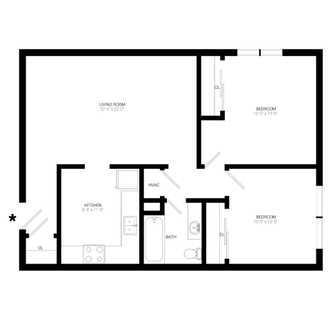 805 Baldwin Ave Studio-2 Beds Apartment for Rent - Photo Gallery 30