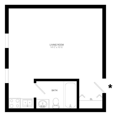 805 Baldwin Ave Studio-2 Beds Apartment for Rent - Photo Gallery 37