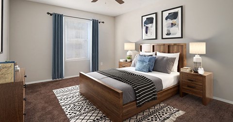 Oak Creek Crossing bedoom Bloomington, IL
