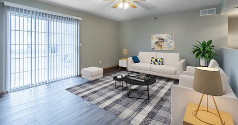 Oak Creek Crossing Living Room Bloomington, IL