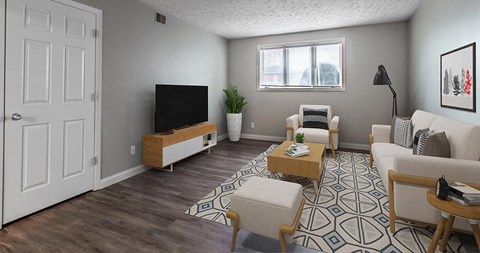 Oak Creek Crossing Living Room Bloomington, IL